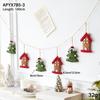 House Shape Tree Hanger Tree Motif Hanging Decor New Xmas Ornament  Window Layout