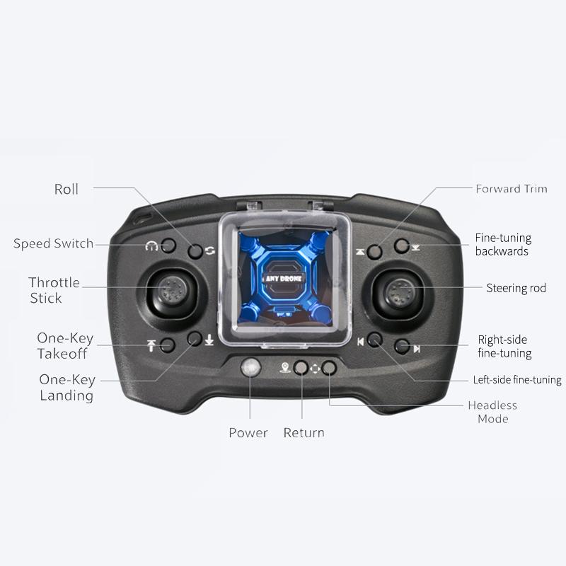 Mini Foldable Drone RC Quadcopter With Camera Lightweight Design Perfect For Kids Exploration