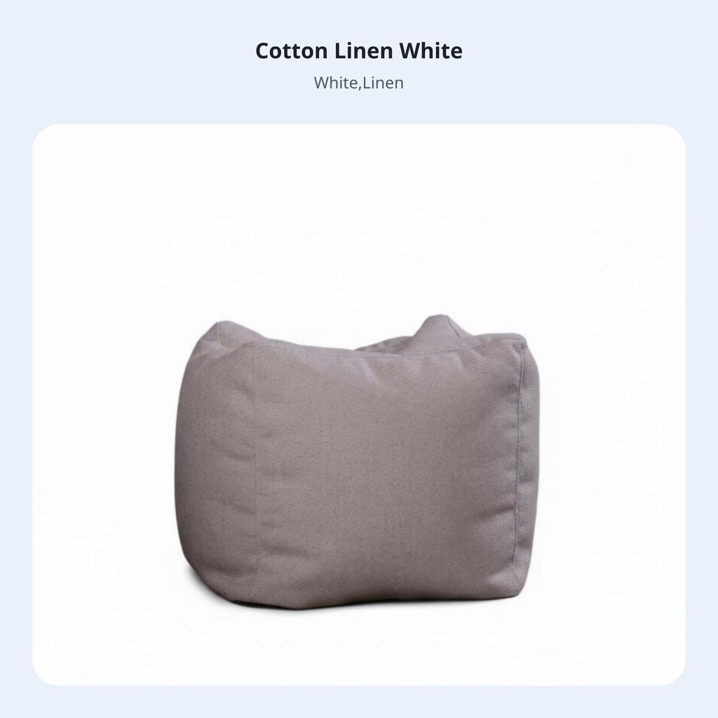 Square Pouf Multi-Functional Woven Pouf Comfortable Seating small-sized Size for Homeowners, Kids, Entryway