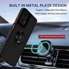 Matte Armor Case For Motorola Moto G35 G55 G85 5G G04 G04S G24 G34 G54 G84 Edge 50 Pro E14 Cover Ring Stand Holder Coque Fundas