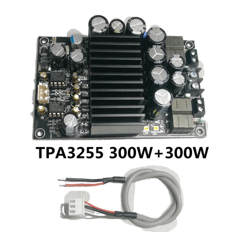 600W High-Power Digital Power Amplifier Board TPA3255 Upgraded Audio Amplifier Module Dual Channel 2x300W Class D Chip