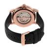 Emporio Armani AR60013 Automatische Herrenuhr mit schwarzem Lederarmband