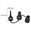 Replacement Nozzles Air Pump Nozzle For Mattress Pump Nozzles Plastic Bicycle Pump Attachments Air Bed Replacement Nozzles Air