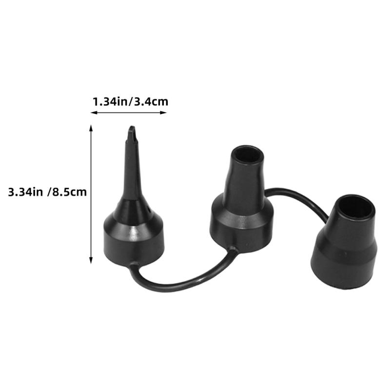 Replacement Nozzles Air Pump Nozzle For Mattress Pump Nozzles Plastic Bicycle Pump Attachments Air Bed Replacement Nozzles Air