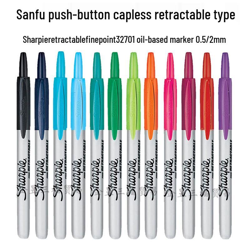 Sharpie Retractable Permanent Marker, Fade-Resistant, Model 1962648