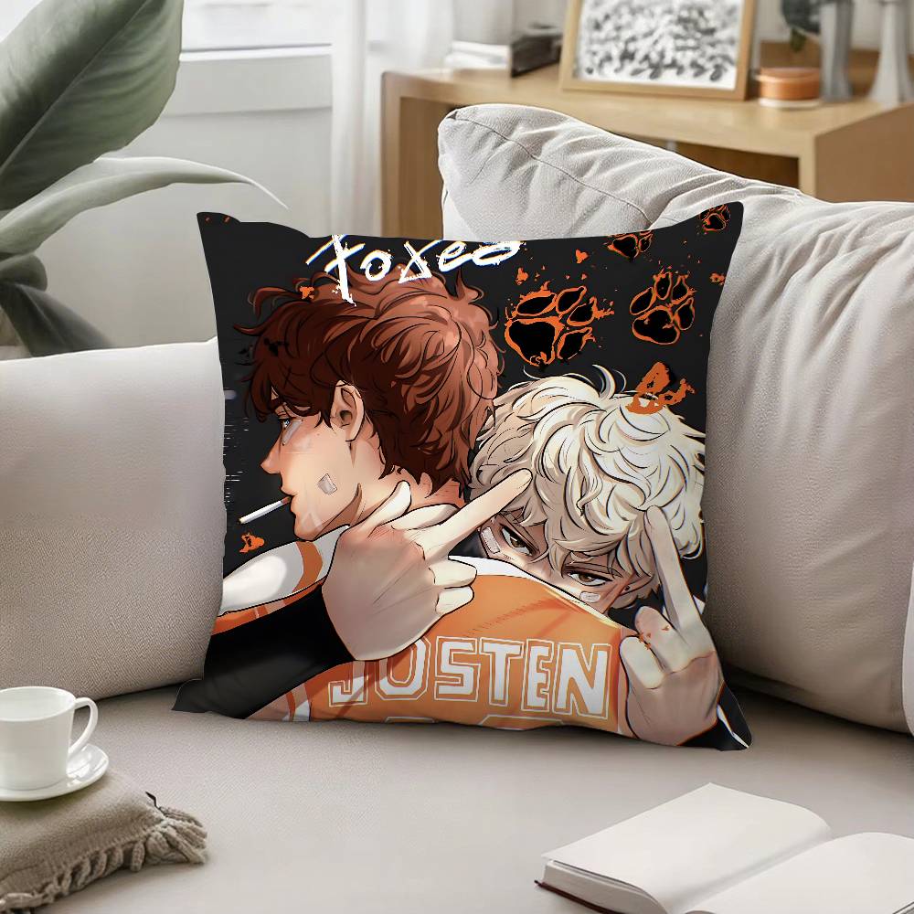 The Foxhole Court Pillow Case Cushion Cover Soft Cute Throw Pillow Case For Car Sofa Pillowcase Polyester With Zipper