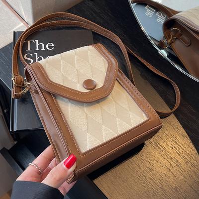 Commuter Premium Texture Crossbody Bag for Women New Fashionable and Versatile Shoulder Bag for Women Ins Fashion Mobile Phone Bag