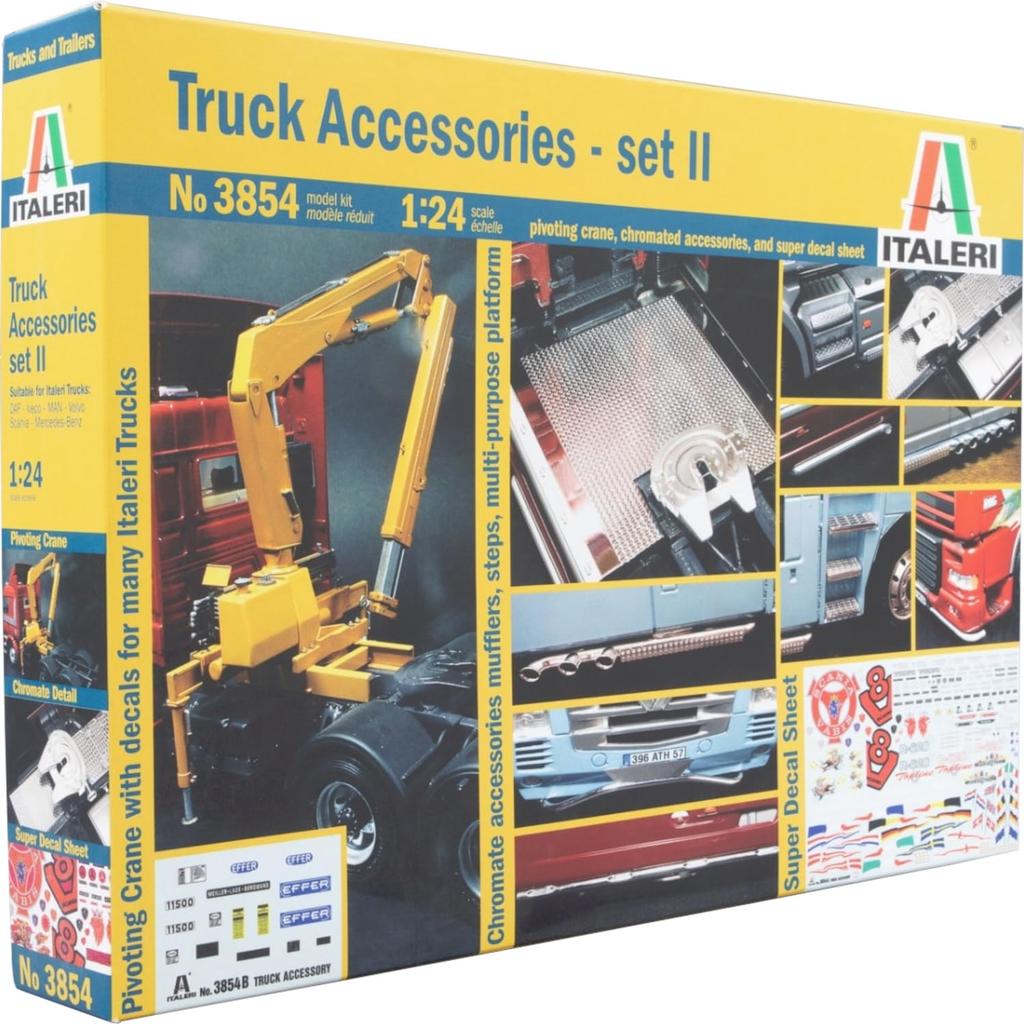 PLATZ Italeri Truck Custom Parts Set for Plastic Models IT3854 1/24 & Detail-Up (Automobile)