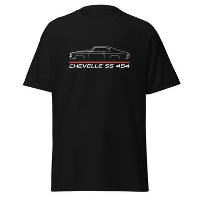 Chevelle SS 454 LS6 1970 Cowl Induction Muscle Graphic Tee T-Shirt Gift