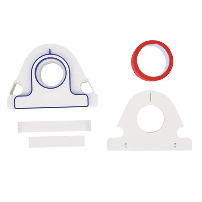 Masking Tape Applicator and 25mm Wide Red Sticker Covering Paint Tape Dispenser with Cutter for Trim Window Frame