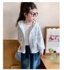 2025 Girls' Floral Hooded Cardigan - Spring/Autumn Sweatshirt for Kids