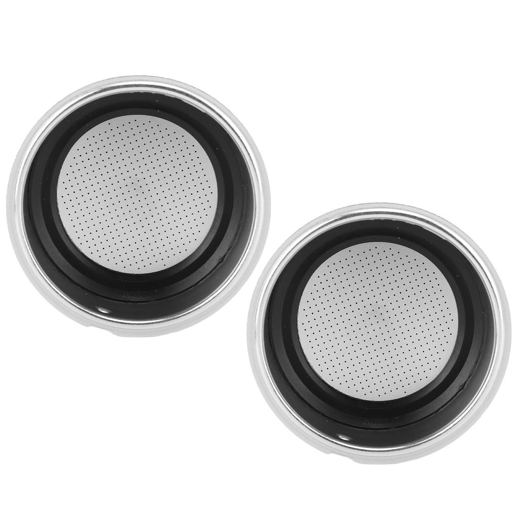 51mm 2 Cești Coș Filtru Portafiltru Oțel Inoxidabil Filtru Cafea Coș pentru Cafea Delonghi