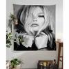 Kate Moss Modern Art Tapestry Wall Hanging Cheap Hippie Wall Hanging Bohemian Wall Tapestries Mandala Wall Hanging Sheets