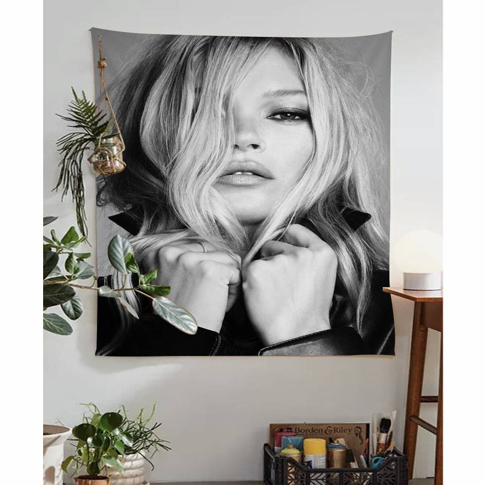 Kate Moss Modern Art Tapestry Wall Hanging Cheap Hippie Wall Hanging Bohemian Wall Tapestries Mandala Wall Hanging Sheets