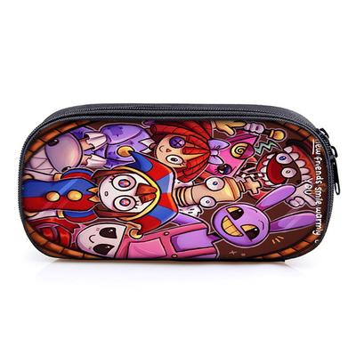 Circus The Amazing Digital Circus Compartment Pencil Case Student Children'S Stationery Case Pencil Case