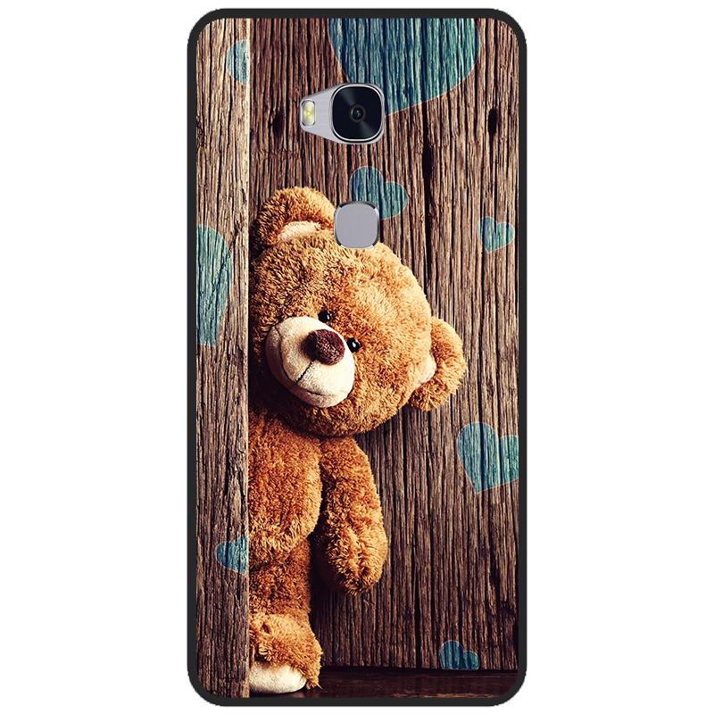 For Huawei Honor 5X Case TPU Soft Cartoon Back Cases For Huawei GR5 2016 Case Silicone Honor 5 X KIW KII L21 L22 Honor5x