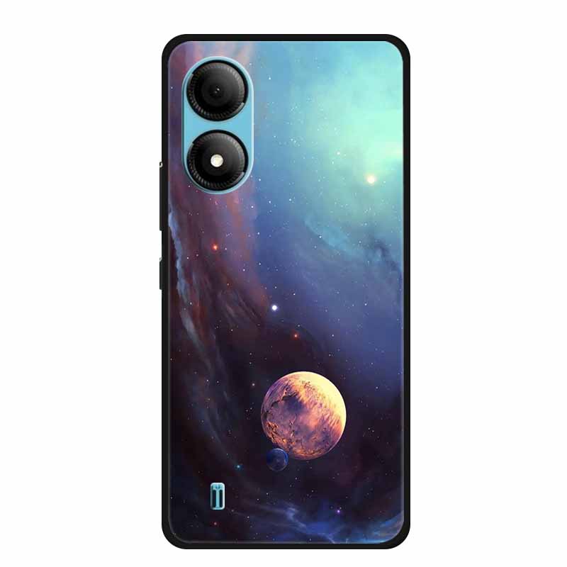 

For ZTE BLADE A33S Case Luxury Soft Silicone TPU Phone Cases Back Cover For ZTE BladeA33s A33 s Cartoon Painted Shockproof Funda For ZTE BLADE A33S