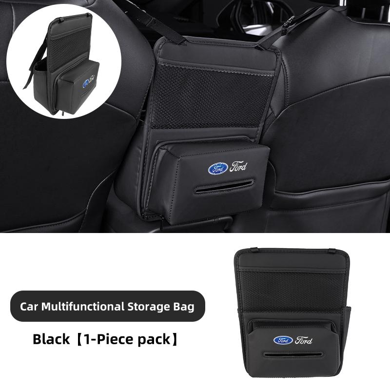 For Ford Multi Functional Car Armrest Storage Bag Tissue Storage Pocket Fiesta Ranger Mondeo Escape Ecosport Fusion Explorer