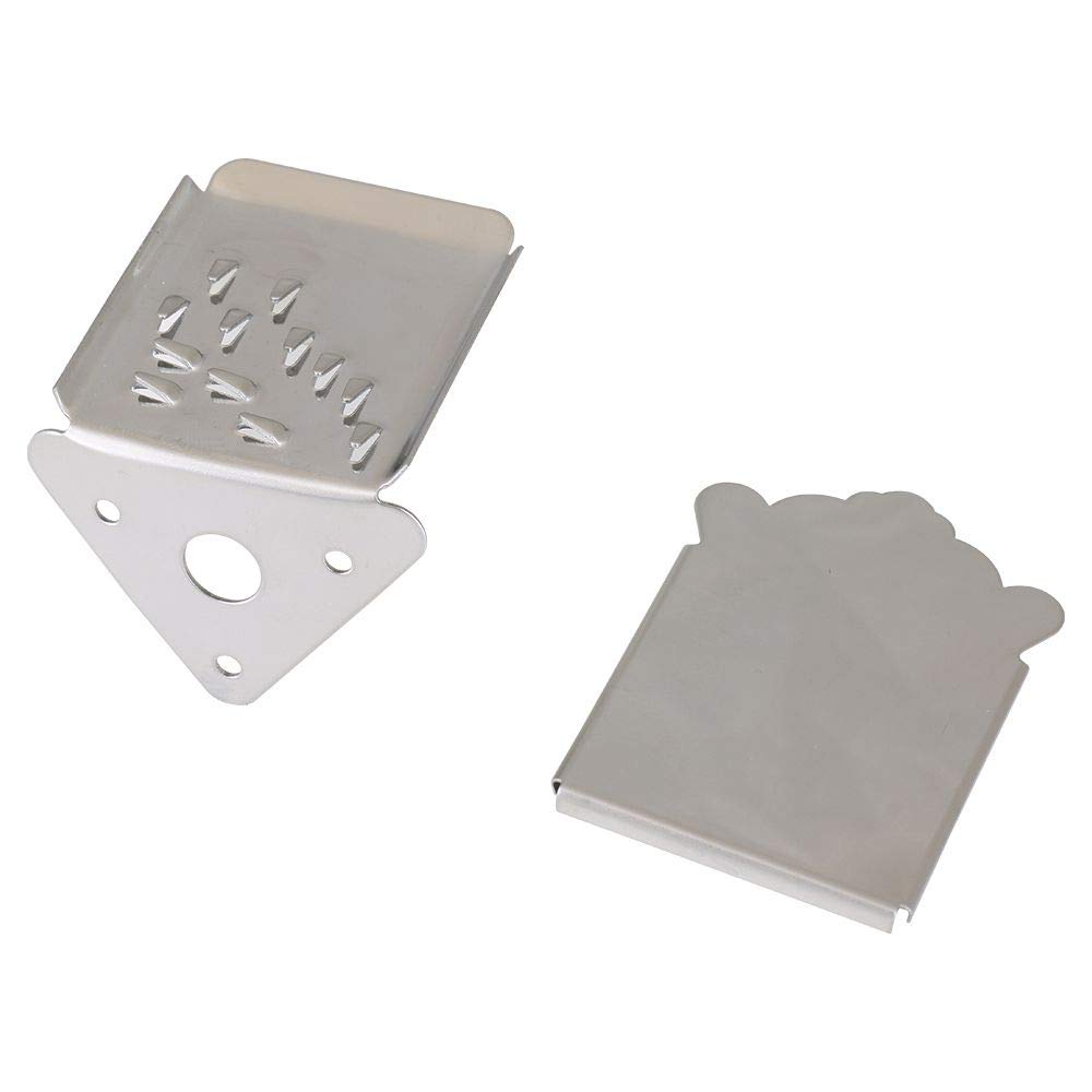 Scud Flat Mandolin Tailpiece, Nickel, M-131