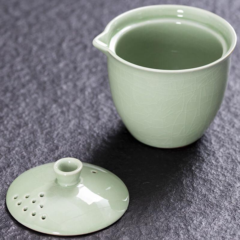 Tuoqiao Portable Ge Kiln Travel Tea Set