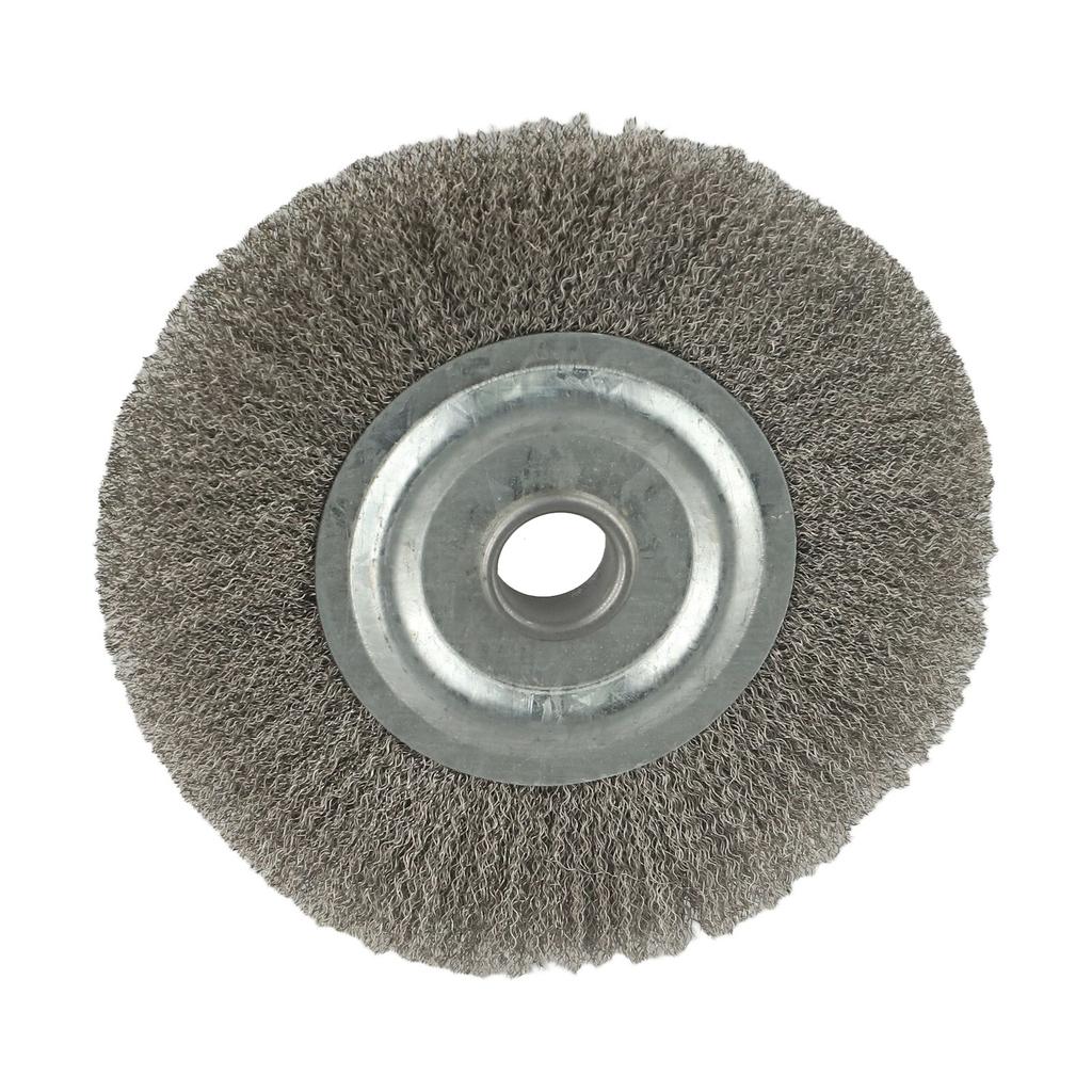 5 Inch Wire Wheel Abrasive Wire Wheel For Surface Preparation Peeling Polishing High Efficiency Metal Deburring