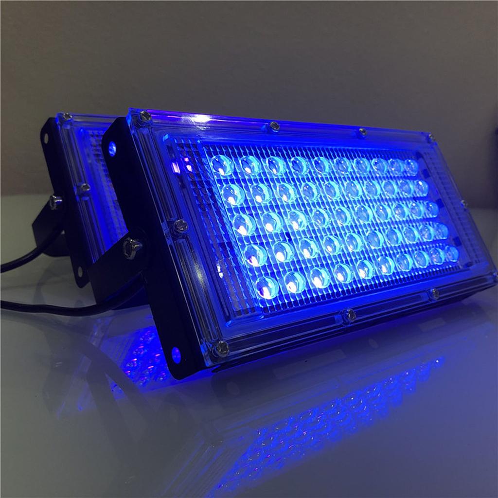 LED UV Black Light Blacklight Flood Light with Plug for Printing Spraying