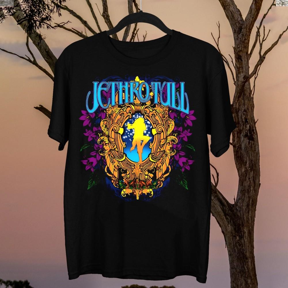 New Jethro Tull Band Album Shirt Cotton Black All T-Shirt ,black Unisex T-Shirt L