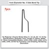 5pcs High Impedance Electric Heating Wire Pen Tip Portable Multistyles Soldering Iron Wire High Temperature
