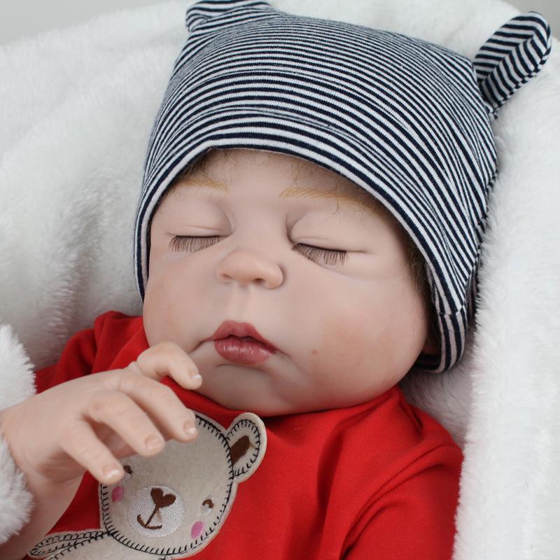 22 Zoll Bionische Silikonpuppe 2017 Männliche Puppe