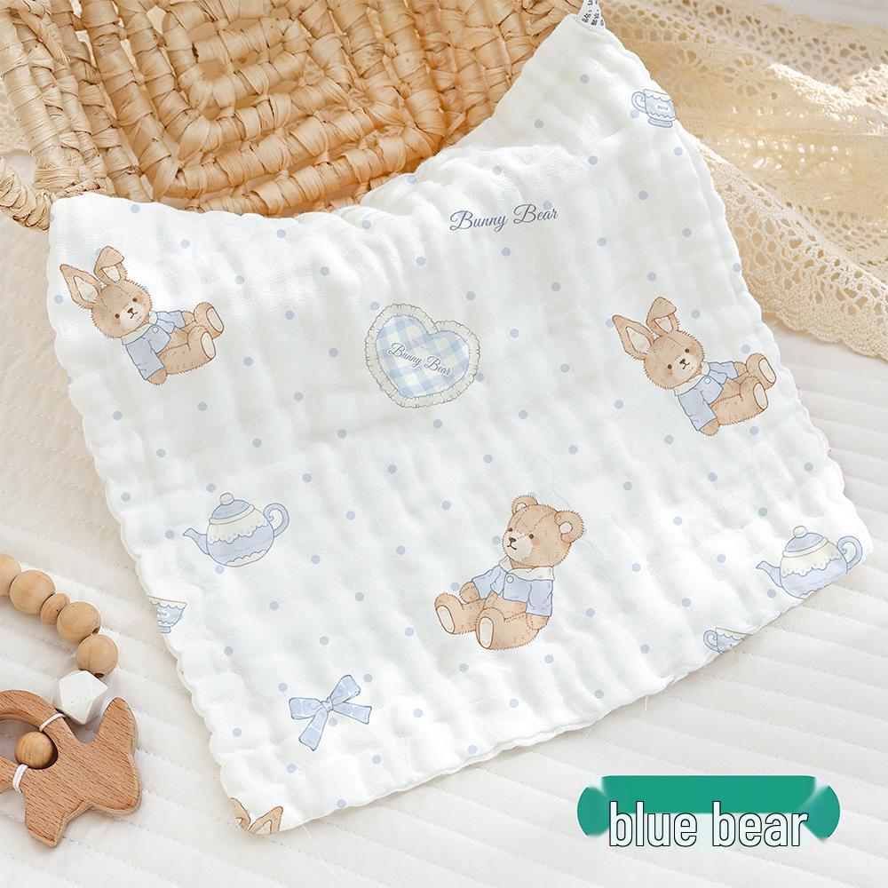Summer Infant Face Wash & Bib: Six-Layer Gauze Baby Towel