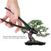 Professional Manganese Steel Alloy Bonsai Wire Plier Black Ergonomic Handle Bonsai Tool Rust Proof Round End Pruning Pliers