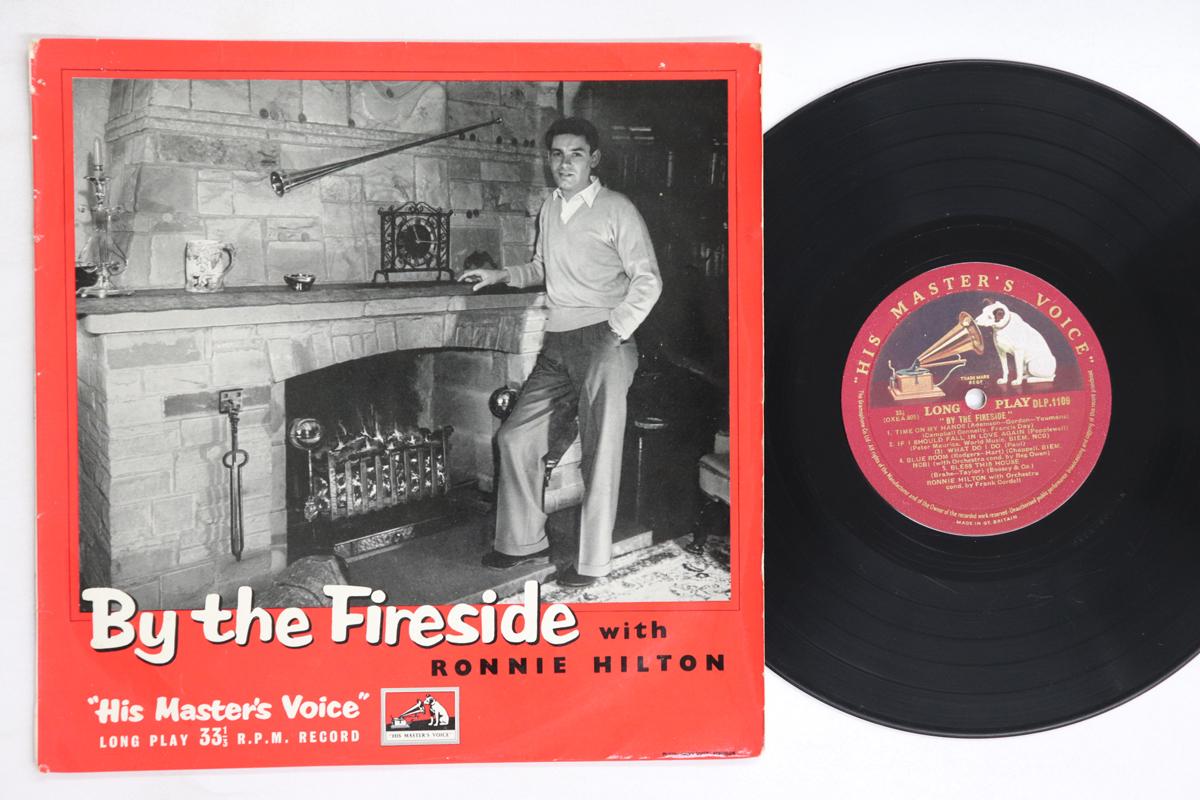 

10inch Record RONNIE HILTON - By The Fireside DLP1109 HIS MASTER S VO 1955 UK Pop Used