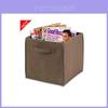 Modern Foldable Fabric Storage Box For Bedroom With 21l Capacity For Clothes Toys
