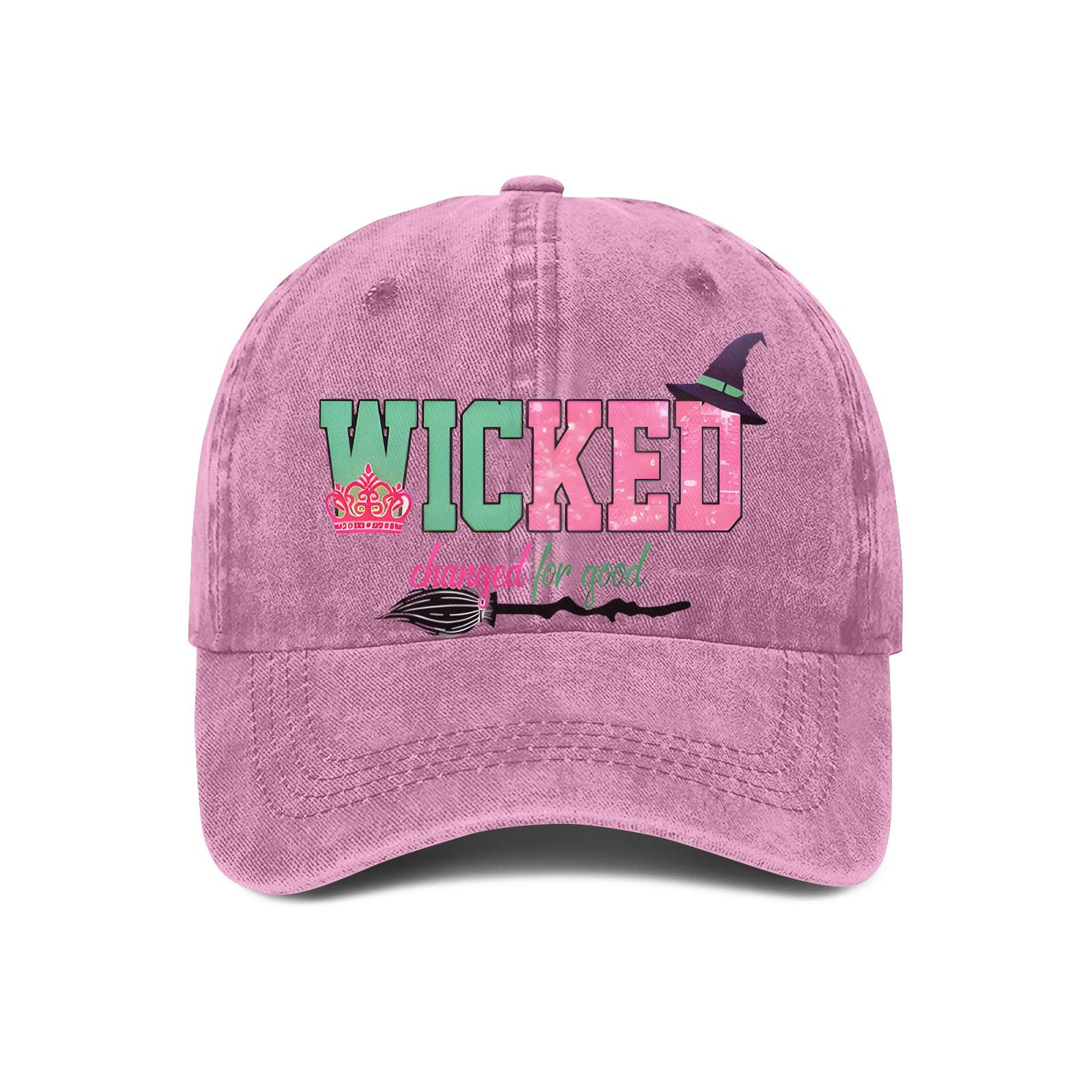 

Модные мужские и женские бейсболки с тем же самым плохим ведьмовским регулируемым дизайном One Size