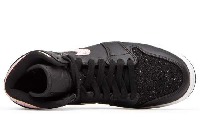 Jordan 1 Retro High Black Silt Red Women's AQ9131-001