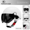 Electric Car Helmet Men and Women Cute Half Helmet