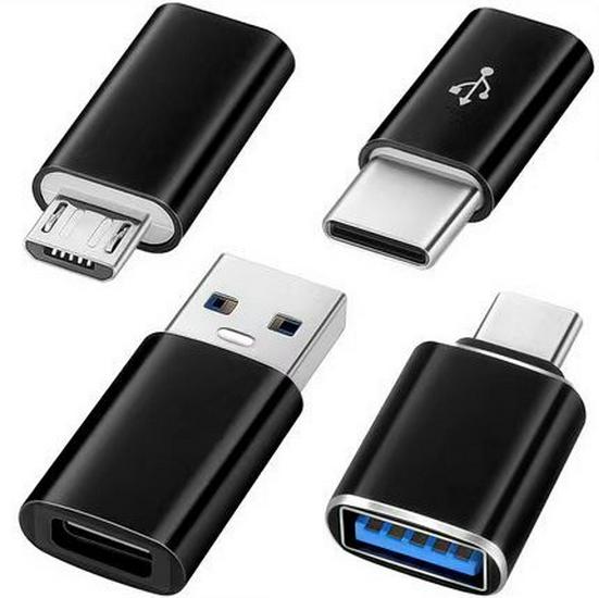 USB 3.0 Male to Type-C Female Adapter Converter