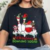 Christmas Bowling Squad Shirt, Bowling Team Shirt, Bowling Shirts, Bowling Crew Shirt, Christmas Gift, Bowler Gift, Funny Bowling Lover Tee