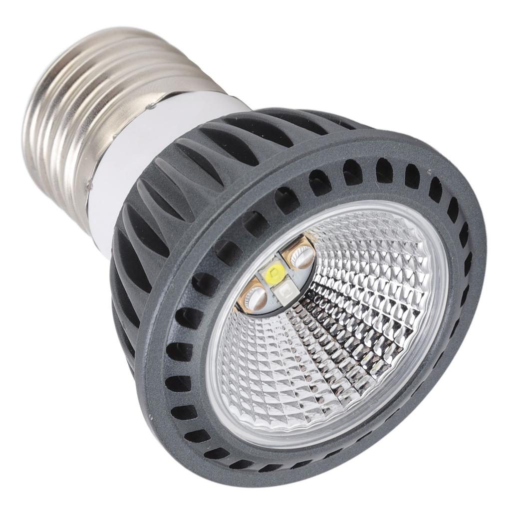 Turtle Basking Light Bulb UVA UVB Concave and Convex Mirror Full Spectrum LED Reptile Heat Lamp Bulb Replacement 220V