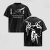 Fushiguro Toji Jujutsu Kaisen Graphic T Shirt Men Women Casual Cotton Tshirts Vintage Washed Oversized T-shirt