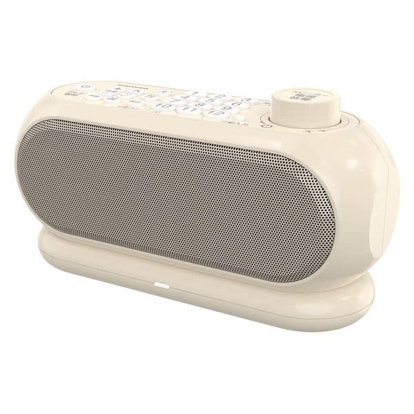 Tama Electronics TSPK001GY Wireless Small Ear Speaker with Remote Control for Louder TV Sound