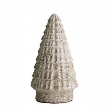 Westwing Decoration Tree Cement Christmas Tree O 12, Height 21 Cm