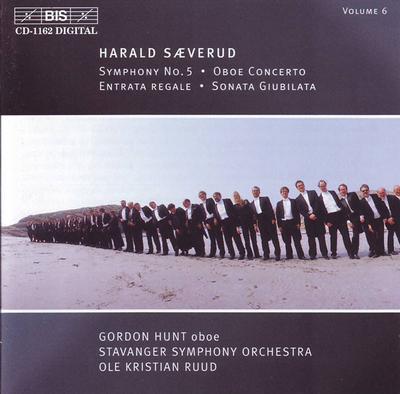 CD HARALD S?VERUD, GORDON HUNT, STAVAN - Symphony No. 5 ? Oboe Concerto ? En BISCD1162 BIS 2003 Sweden Classical Used
