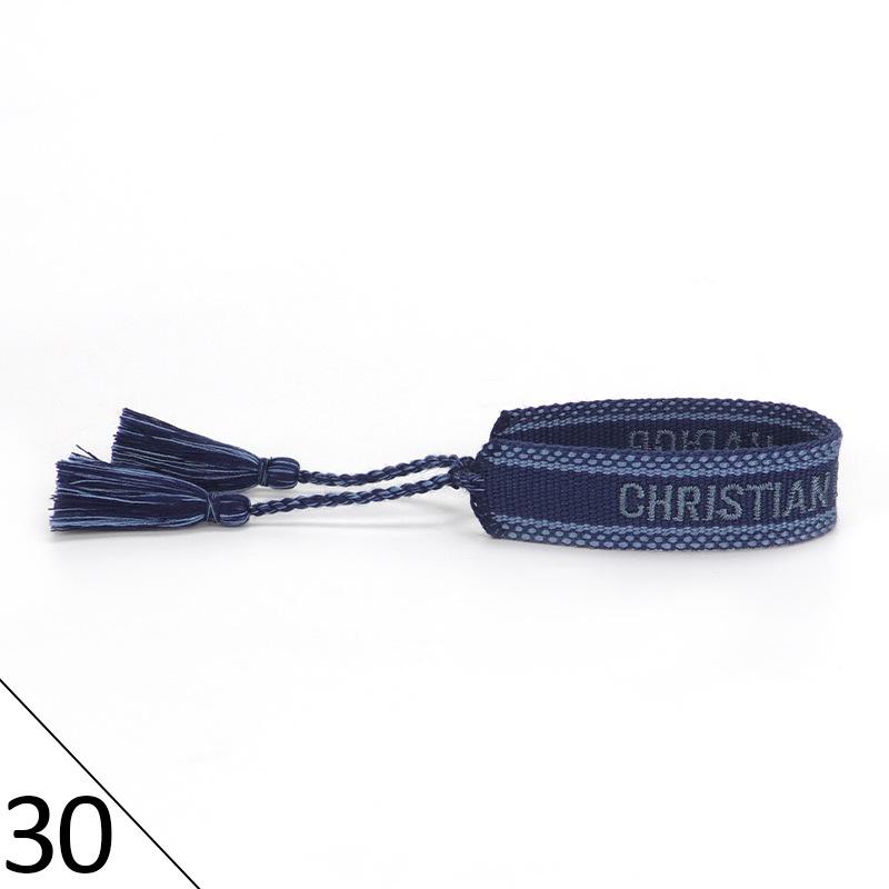 Ethnic Style Hand-Woven Polyester Tassel Bracelet for Women