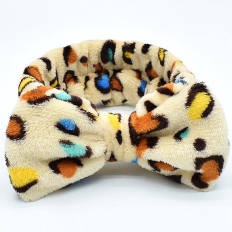 

Коралловый бархатный бант на голову плюшевая микрофибра повязка на голову шарф для лица повязка на лицо для макияжа /