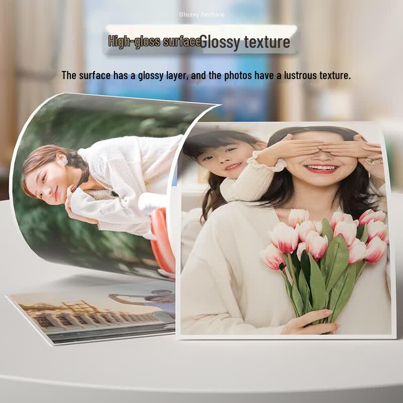 Deli 6-inch High-Gloss Photo Paper