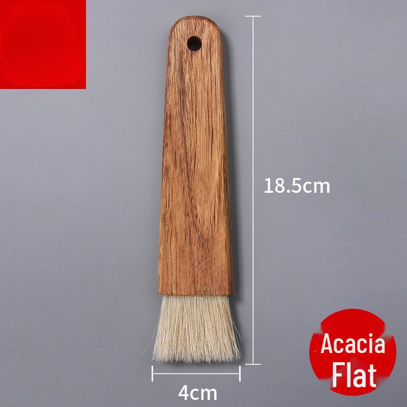 Akacia Kampferträ BBQ & Bakning Oljeborste