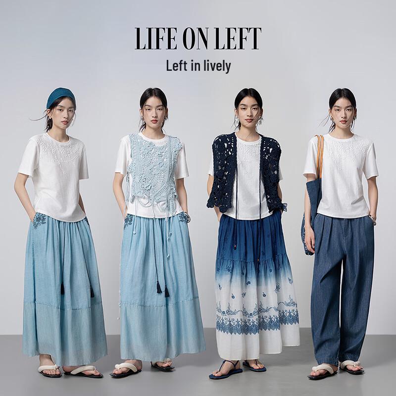 Life on the Left Cotton Floral Print Vintage T-Shirt