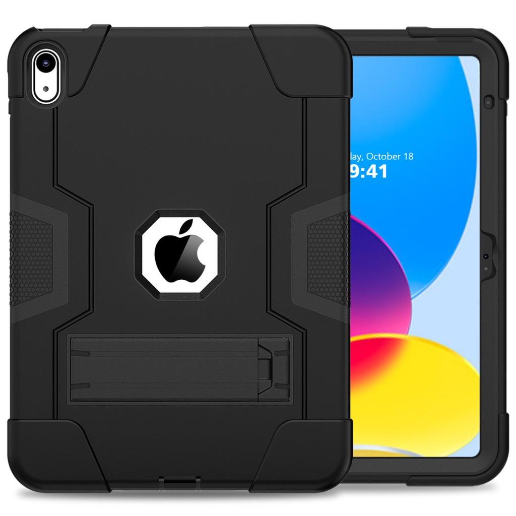 For Apple iPad 11th Generation Armor Stand Case Funda For iPad A16 11inch Airbag Shockproof Protective Shell Tablet Cover