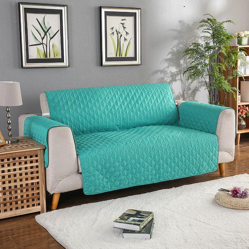 Solid Color Sofa Cover Armchair Mat Protector for Sofas Dog Pet And Kids Washable Removable Slipcovers 1/2/3 Seat